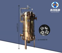 4袋式2号内衬四氟袋式过滤器  
