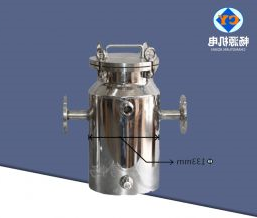 保温夹套篮式过滤器  