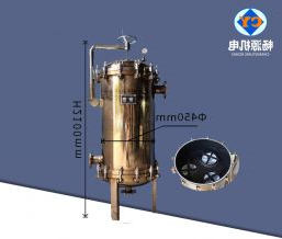 3袋式内衬四氟过滤器  